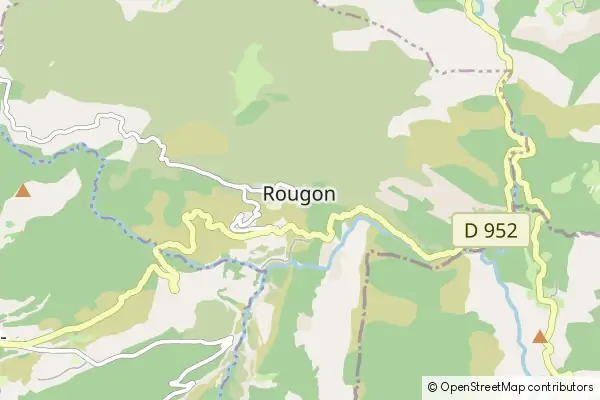 Karte Rougon