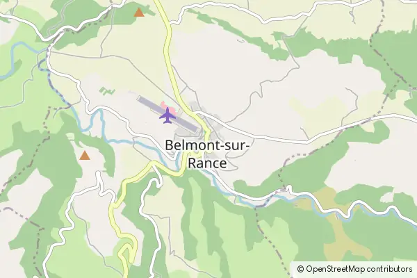 Karte Belmont-sur-Rance