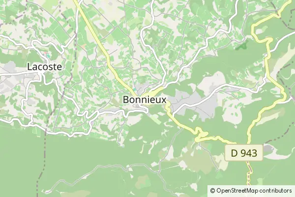 Karte Bonnieux