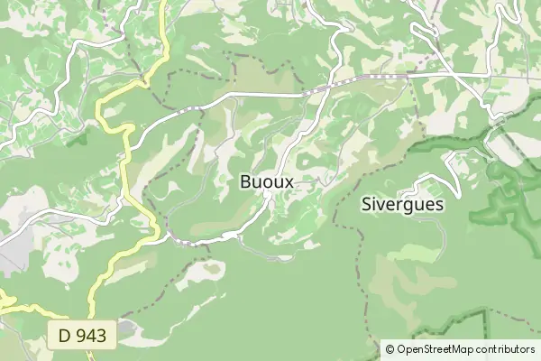 Karte Buoux