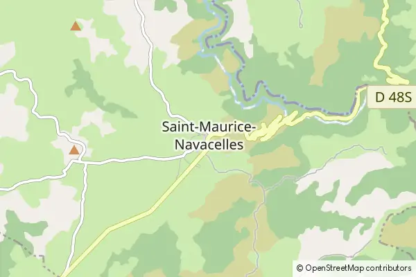 Karte Saint-Maurice-Navacelles