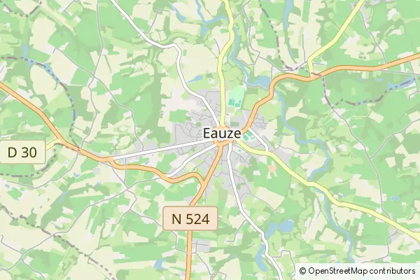 Karte Eauze