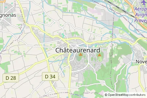 Karte Châteaurenard