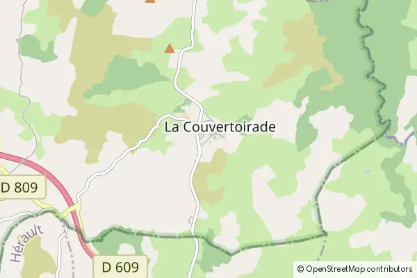 Karte La Couvertoirade