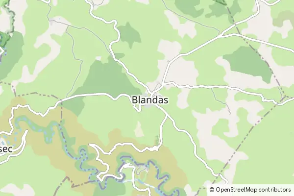 Karte Blandas