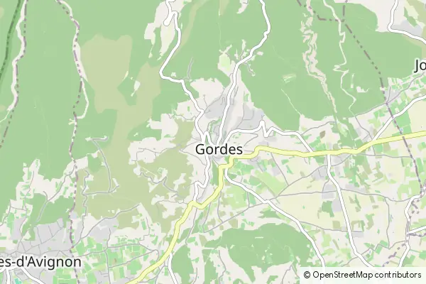 Karte Gordes