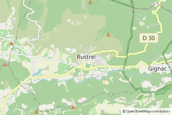 Karte Rustrel