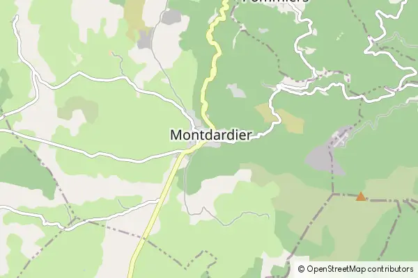 Karte Montdardier