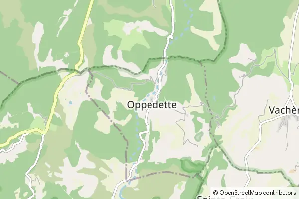 Karte Oppedette