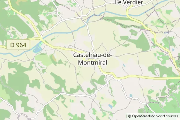 Karte Castelnau-de-Montmiral