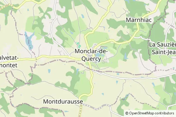 Karte Monclar-de-Quercy