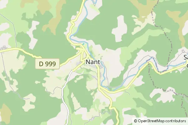 Karte Nant