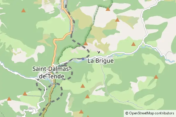 Karte La Brigue