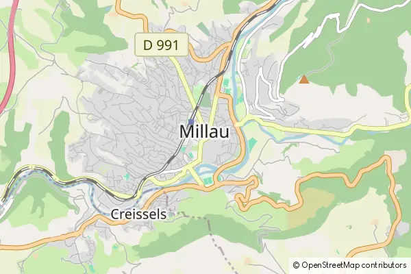 Karte Millau