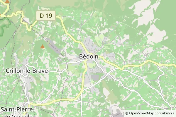 Karte Bédoin