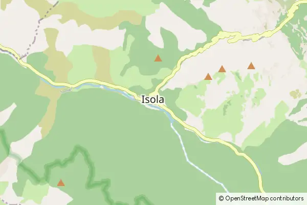 Karte Isola