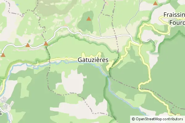 Karte Gatuzières