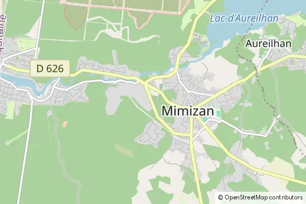 Karte Mimizan