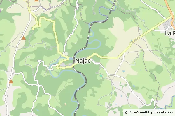 Karte Najac