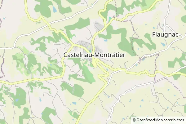 Karte Castelnau-Montratier