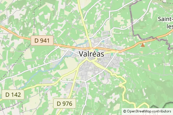 Karte Valréas