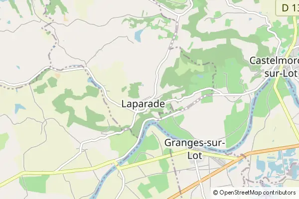 Karte Laparade