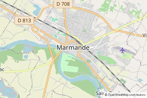 Karte Marmande