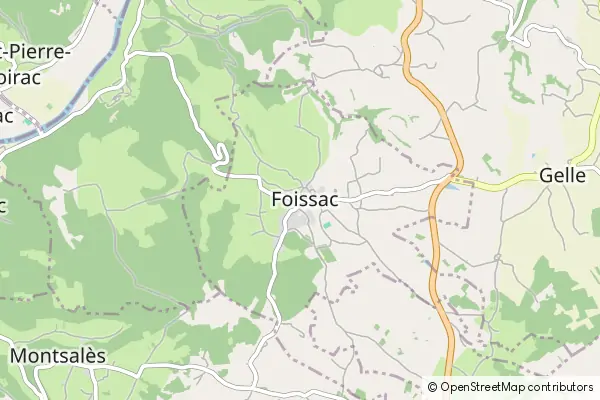 Karte Foissac