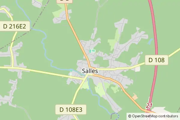 Karte Salles