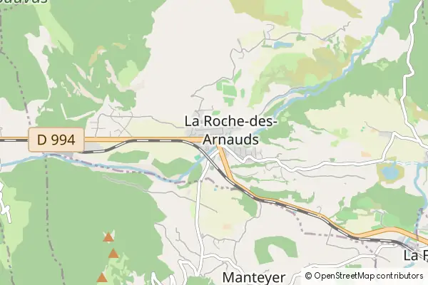 Karte La Roche-des-Arnauds