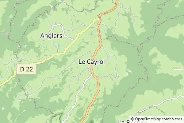 Karte Le Cayrol