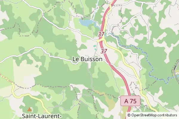 Karte Le Buisson