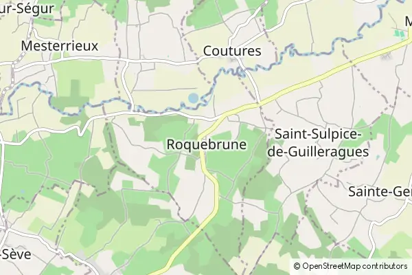 Karte Roquebrune