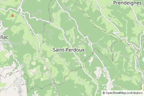 Karte Saint-Perdoux