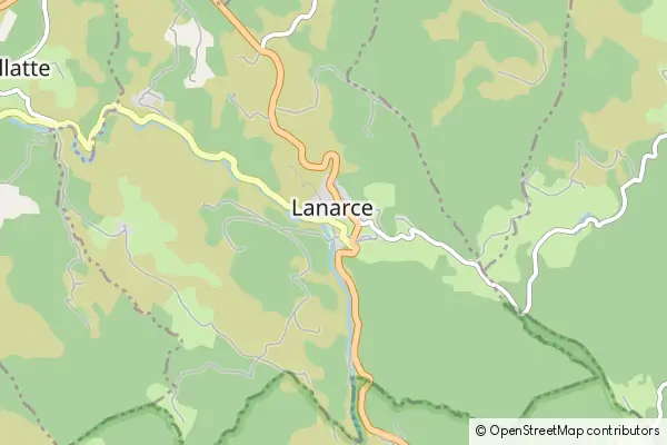 Karte Lanarce