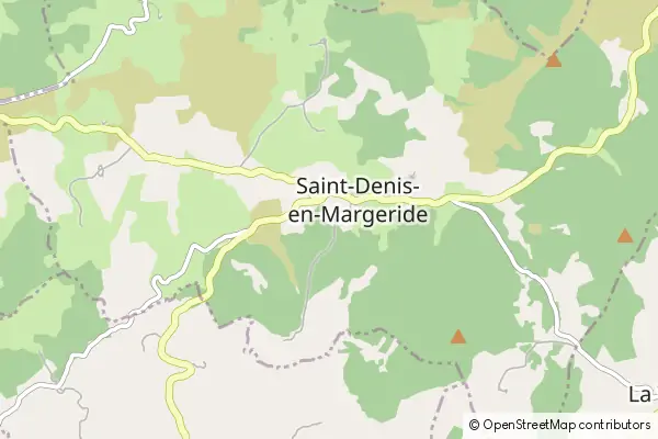 Karte Saint-Denis-en-Margeride