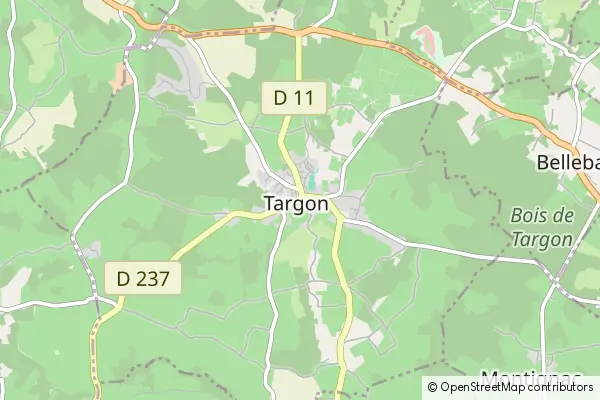 Karte Targon