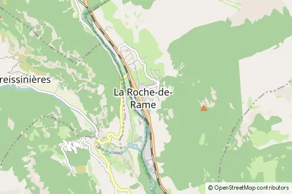 Karte La Roche-de-Rame