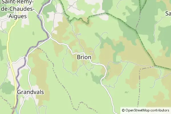 Karte Brion