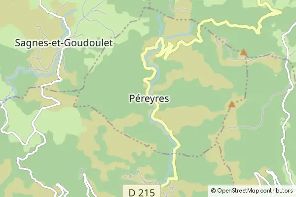 Karte Péreyres