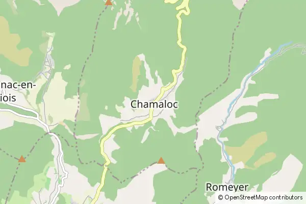 Karte Chamaloc