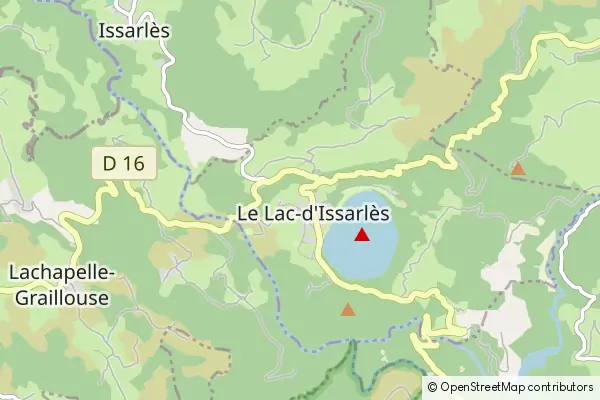 Karte Le Lac-d'Issarlès