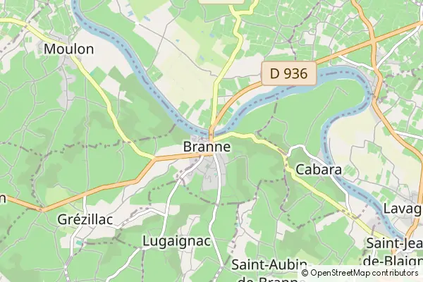 Karte Branne