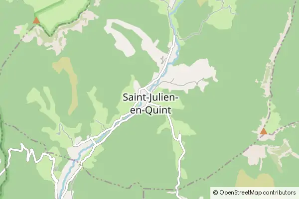 Karte Saint-Julien-en-Quint