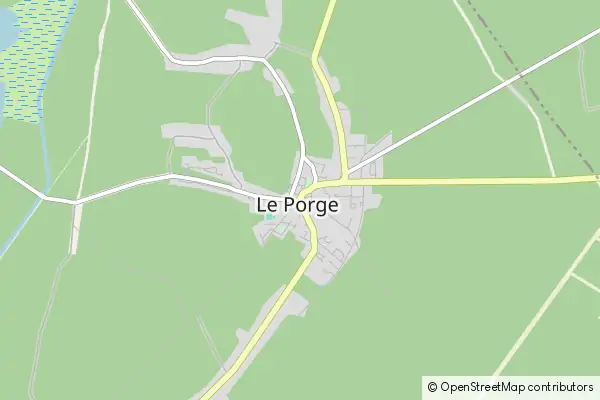 Karte Le Porge