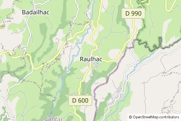 Karte Raulhac