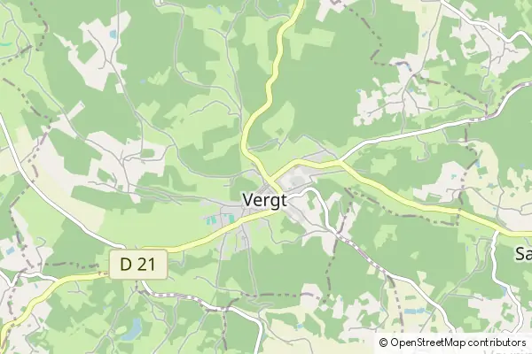 Karte Vergt