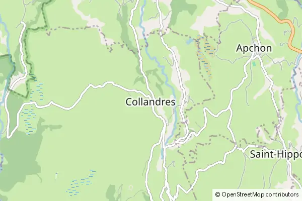 Karte Collandres