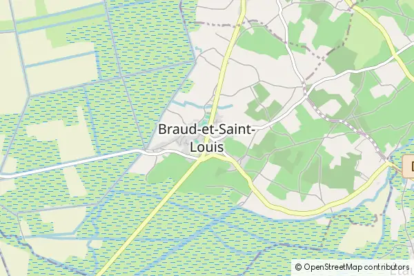 Karte Braud-et-Saint-Louis