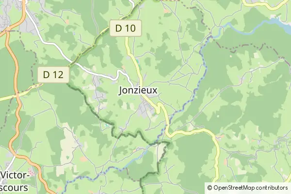 Karte Jonzieux